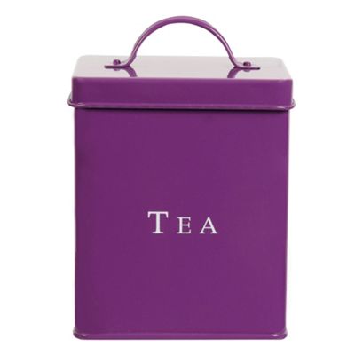 Purple tea storage jar