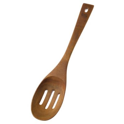 Raymond Blanc by Anolon acacia wood slotted spoon
