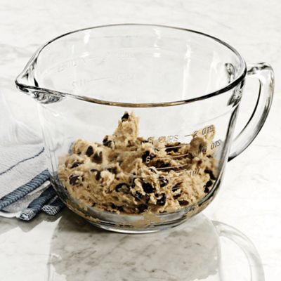 Glass batter dish