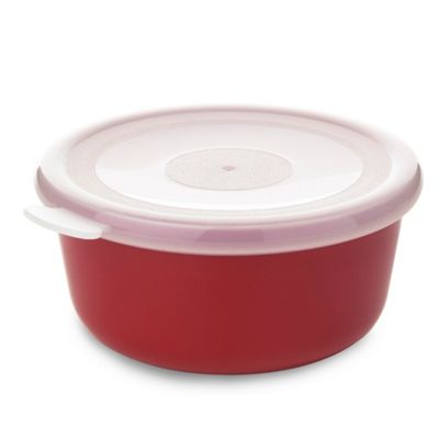 Red 1L storage container bowl