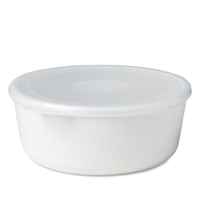 White 1L storage container bowl