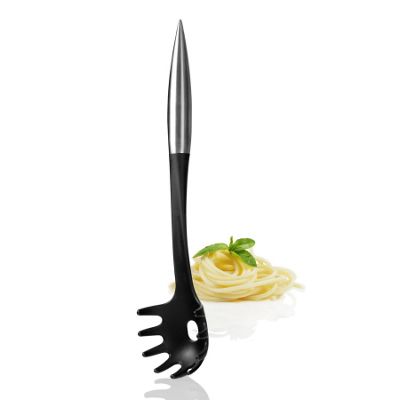 Black spaghetti fork