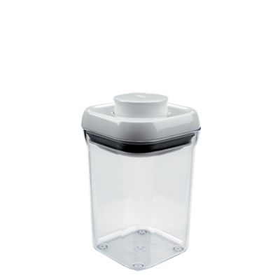 White small square 900ml Pop container