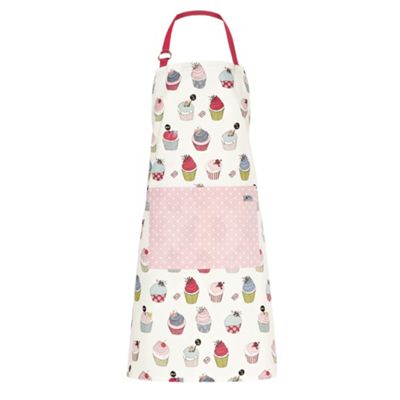 White cupcake apron                                                                                                             
