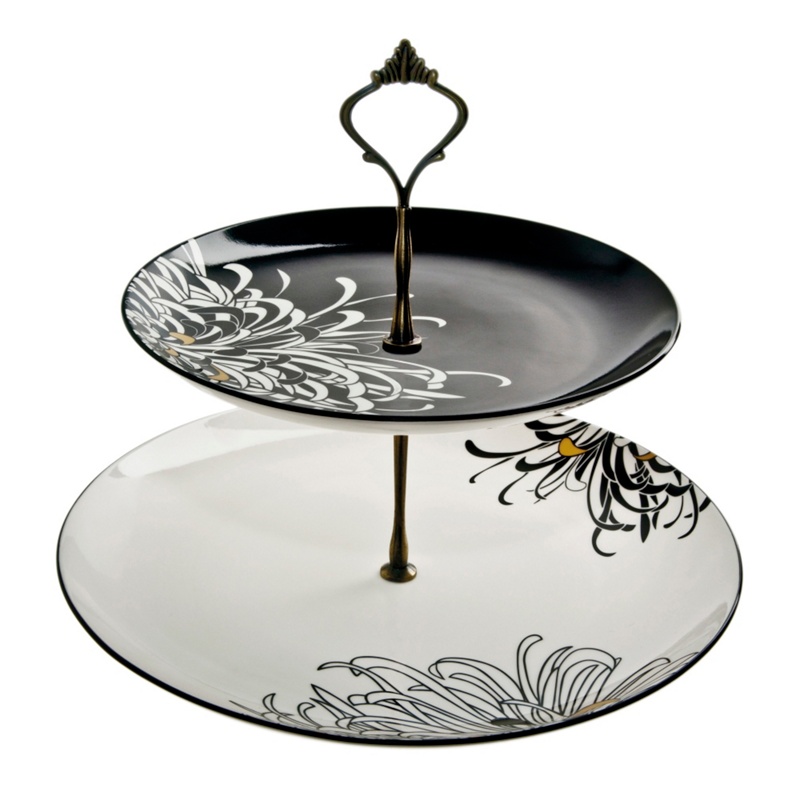 Denby - Black 'Monsoon Chrysanthemum' Cake Stand Review