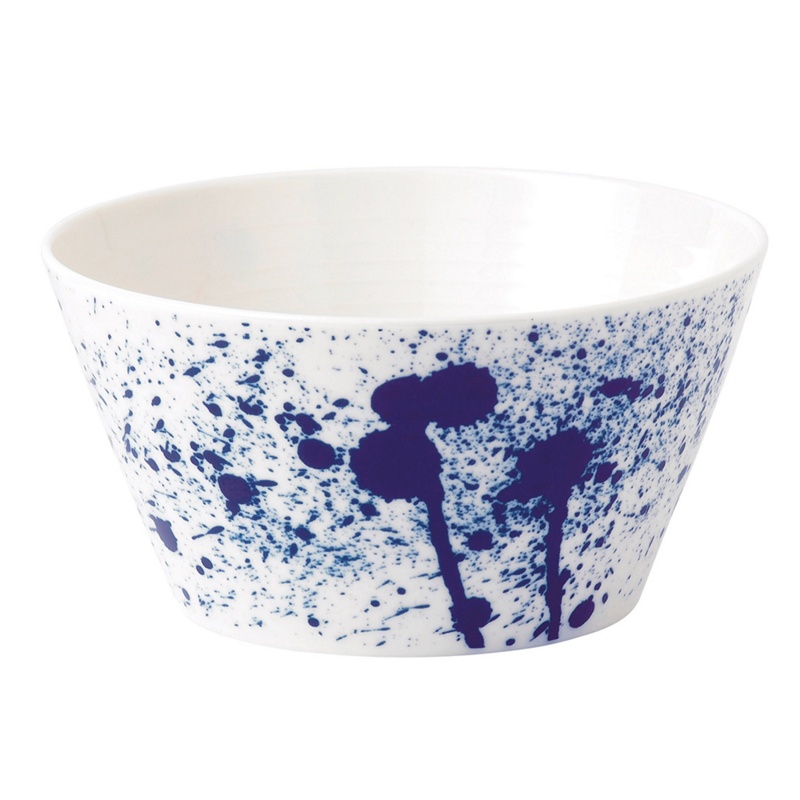 Royal Doulton - White And Blue Porcelain 'Pacific' Splash Cereal Bowl Review