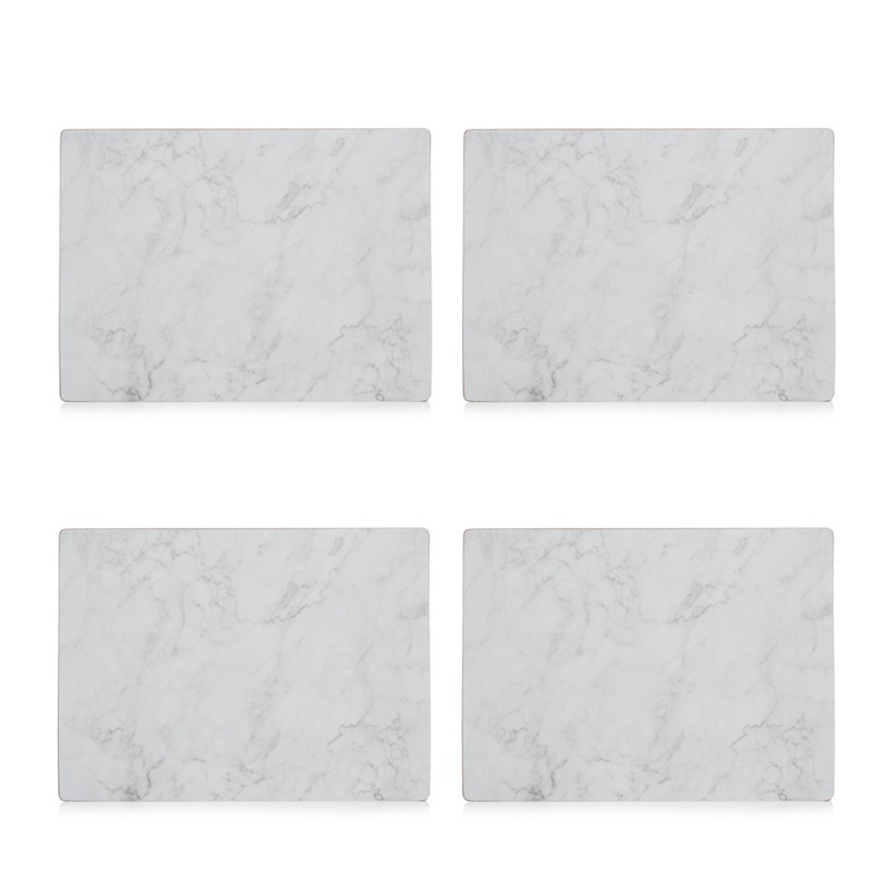 Istyle - Pack Of 4 Grey Marble Effect Placemats Review