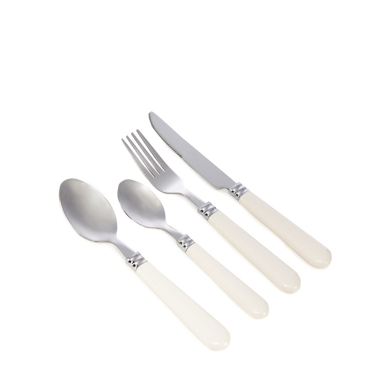 At home with Ashley Thomas - Pack Of 16 Cream Cutlery Set Review