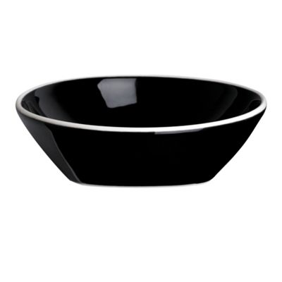 Black Tile pasta bowl