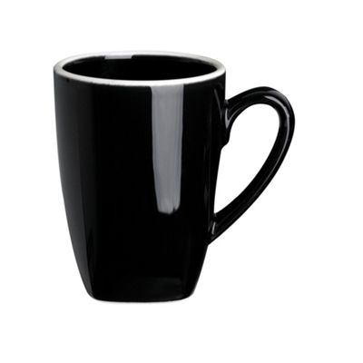 Black Tile mug