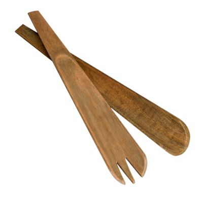 Wooden salad servers                                                                                                            