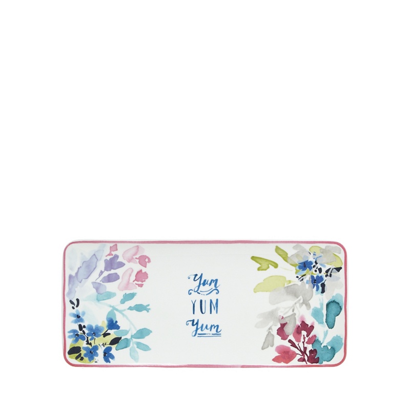 At home with Ashley Thomas - Multi-Coloured Porcelain Floral Print Bloom Sandwich Tray Review