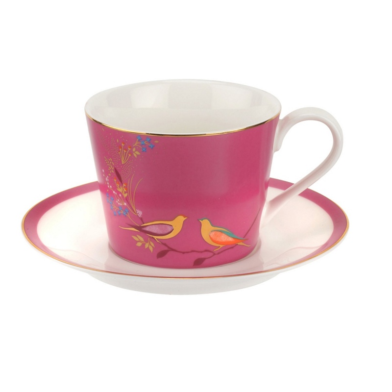 Sara Miller - Pink Procelain 'Chelsea' Teacup And Saucer Review