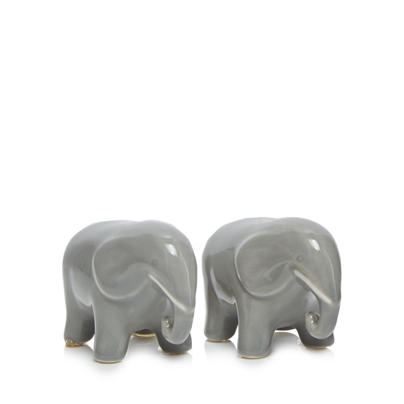 Home Collection - Grey Elephant Salt And Pepper Shakers Review