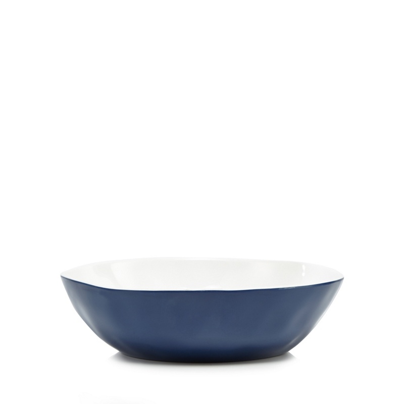 Home Collection - Navy Melamine Prawn Print Pasta Bowl Review