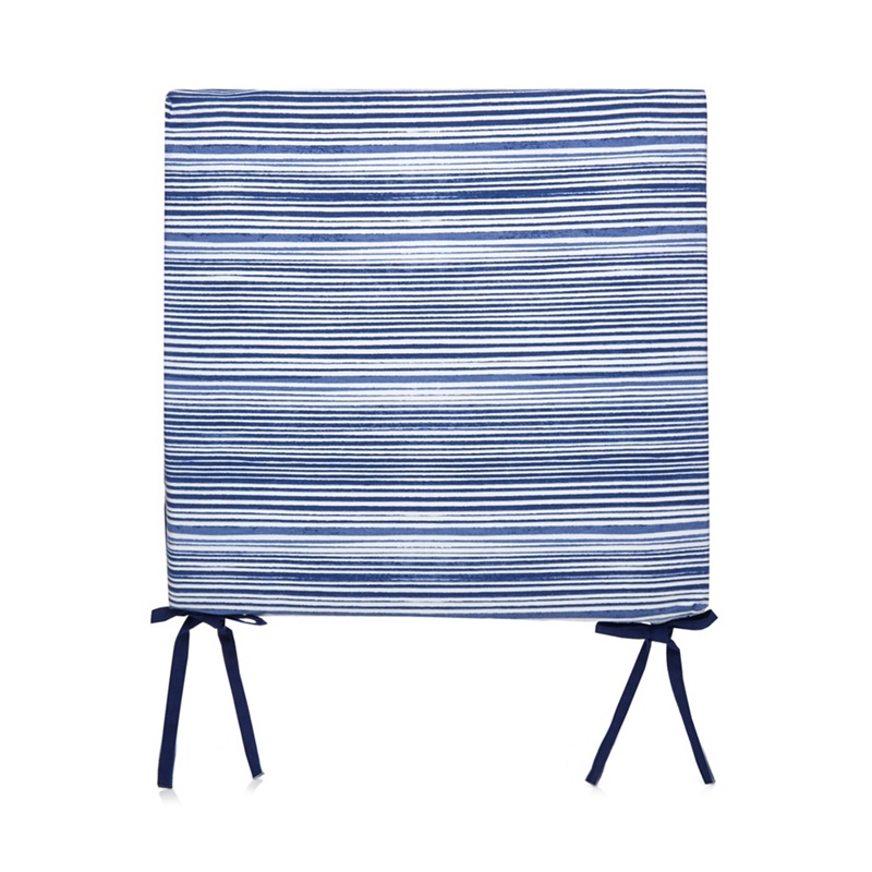 Home Collection - Navy Striped Seat Pad Review