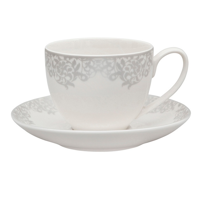 Denby - 'Monsoon Filigree Silver' Tea Saucer Review