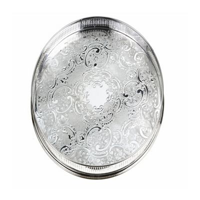 Round gallery tray