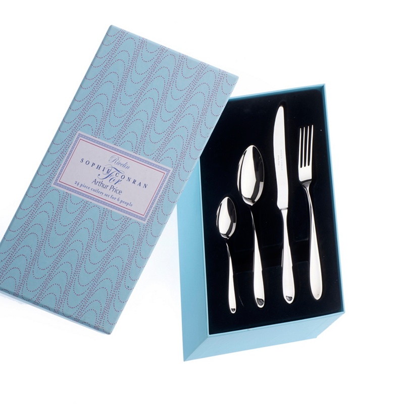 Arthur Price Sophie Conran Rivelin 18/10 Stainless Steel 24 Piece 6