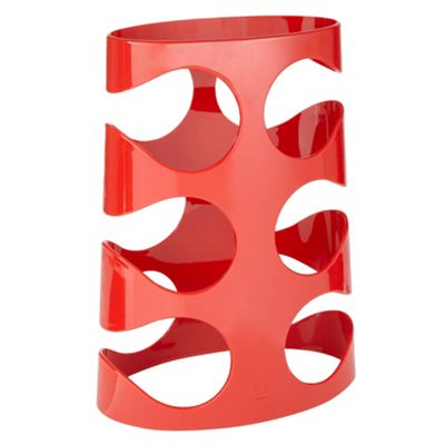 Red Grapevine wine rack