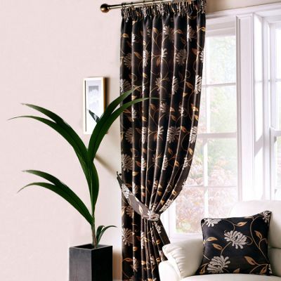 Montgomery Juliana lined curtains with pencil heading