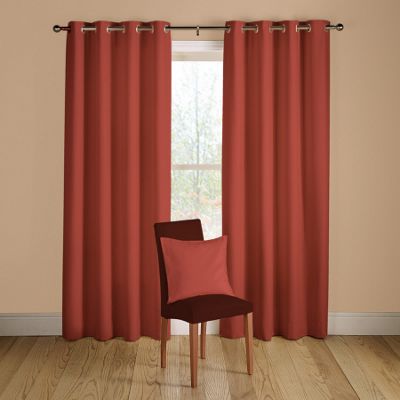 Montgomery Savannah lined curtains with eyelet heading