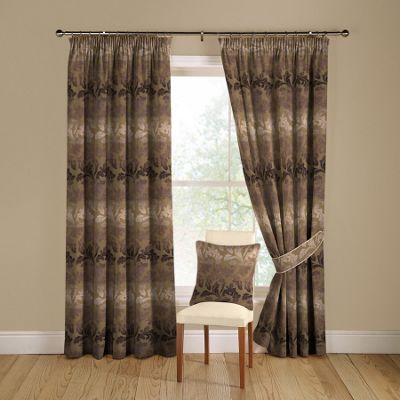 Blenheim lined curtains pencil heading