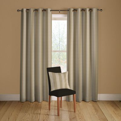 Mezzo lined curtains eyelet heading