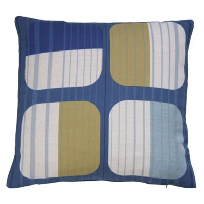 Blue Apex cushion cover