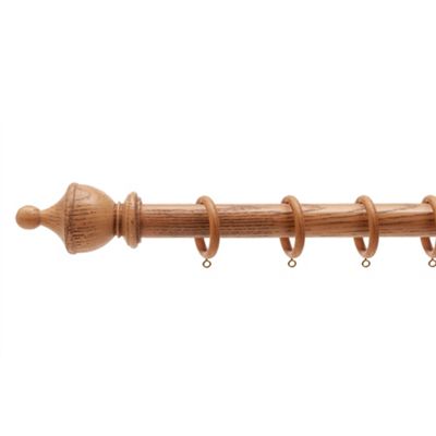 Swish Romantica Light Oak 35mm Wooden Curtain Pole