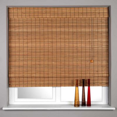 Teak Sunlover bamboo roman blind