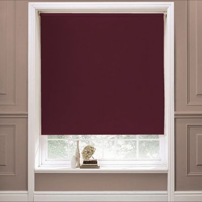 Mauve sunlover plain roller blind