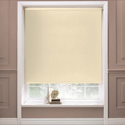 Natural sunlover plain roller blind