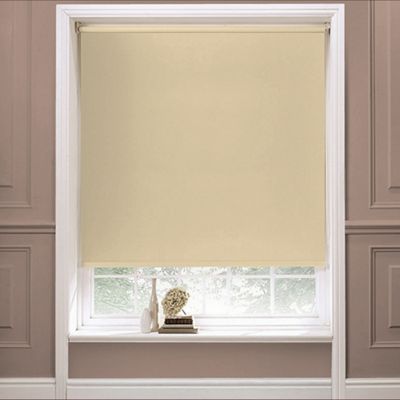 Sand sunlover plain roller blind