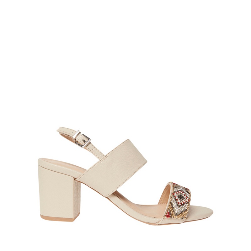 Dorothy Perkins - Cream Skittle Beaded Sandals Review