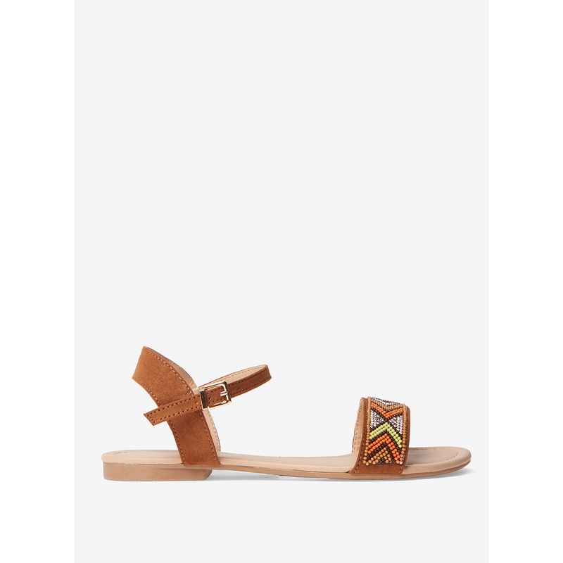 Dorothy Perkins - Tan Fliss Beaded Sandals Review