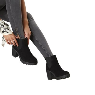 debenhams grey ankle boots