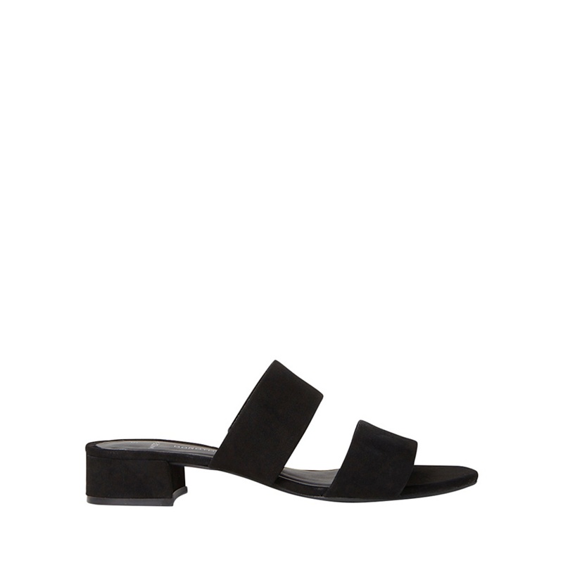 Dorothy Perkins - Wide Fit Black Storm Mules Review