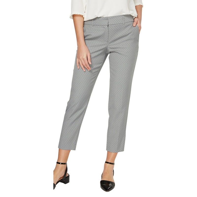 Dorothy Perkins - Grey Spot Print Ankle Grazer Trousers Review