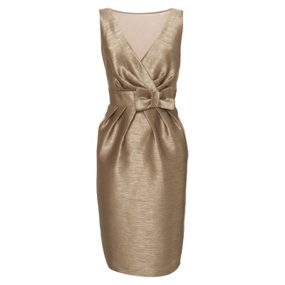 Gold Bow Dress - Party & going out dresses - Dresses - Womens - Debenhams from debenhams.com