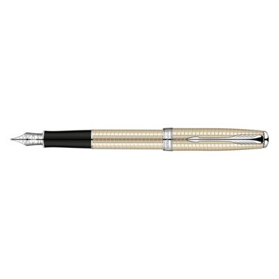 Parker Pearl sterling silver sonnet fountain pen