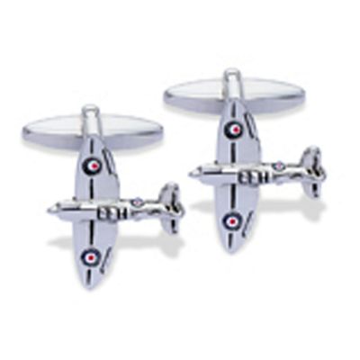 Gaventa Chrome spitfire cufflinks