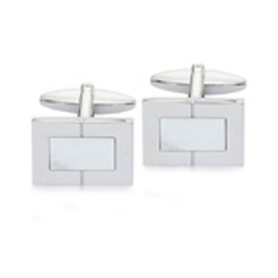 Gaventa White mother of pearl cufflinks