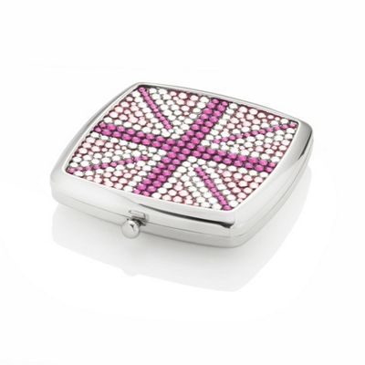 Pink Union Jack Compact