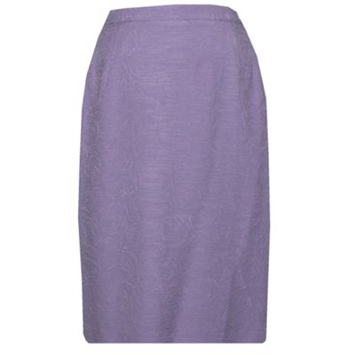 Eastex Lilac Ottoman jacquard short straight skirt