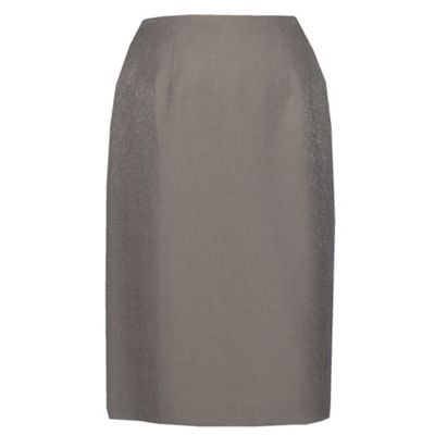 Eastex Gold Shimmer short straight skirt