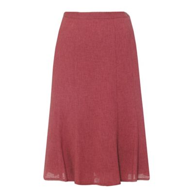 Eastex Rose Slub Weave Skirt