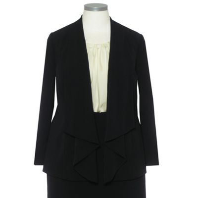 Ann Harvey Navy Waterfall Jacket