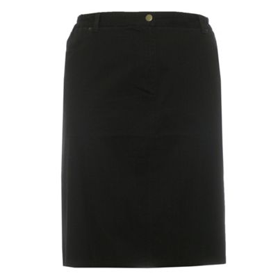 Twill Panel Skirt