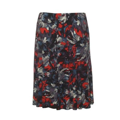 Ann Harvey Watercolour Floral Skirt